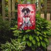 Pointer My Valentine Garden Flag Mailbox Flag Decorative Yard Flag Banner Outside Patio Artwork Yard Flower Beds, Garden Size, Multicolor
