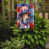 American Foxhound Patriotic American Garden Flag Mailbox Flag Decorative Yard Flag Banner Outside Patio Artwork Yard Flower Beds, Garden Size