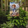Beagle Cowboy Welcome Garden Flag Mailbox Flag Decorative Yard Flag Banner Outside Patio Artwork Yard Flower Beds, Garden Size, Multicolor