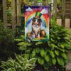 Australian Shepherd St Patrick's Day Garden Flag Mailbox Flag Decorative Yard Flag Banner Outside Patio Artwork Yard Flower Beds, Garden Size