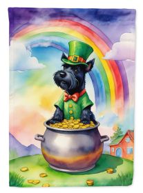 Scottish Terrier St Patrick's Day Garden Flag Mailbox Flag Decorative Yard Flag Banner Outside Patio Artwork Yard Flower Beds, Garden Size, Multicolor