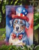 Catahoula Patriotic American Garden Flag Mailbox Flag Decorative Yard Flag Banner Outside Patio Artwork Yard Flower Beds, Garden Size, Multicolor