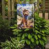Goldendoodle Cowboy Welcome Garden Flag Mailbox Flag Decorative Yard Flag Banner Outside Patio Artwork Yard Flower Beds, Garden Size, Multicolor