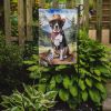 Greater Swiss Mountain Dog Cowboy Welcome Garden Flag Mailbox Flag Decorative Yard Flag Banner Outside Patio Artwork Yard Flower Beds, Garden Size