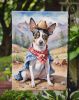 Rat Terrier Cowboy Welcome Garden Flag Mailbox Flag Decorative Yard Flag Banner Outside Patio Artwork Yard Flower Beds, Garden Size, Multicolor