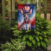 American Hairless Terrier Patriotic American Garden Flag Mailbox Flag Decorative Yard Flag Banner Outside Patio Artwork Yard Flower Beds, Garden Size
