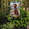 Chesapeake Bay Retriever Cowboy Welcome Garden Flag Mailbox Flag Decorative Yard Flag Banner Outside Patio Artwork Yard Flower Beds, Garden Size