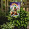Dogue de Bordeaux St Patrick's Day Garden Flag Mailbox Flag Decorative Yard Flag Banner Outside Patio Artwork Yard Flower Beds, Garden Size