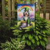 Bearded Collie St Patrick's Day Garden Flag Mailbox Flag Decorative Yard Flag Banner Outside Patio Artwork Yard Flower Beds, Garden Size, Multicolor
