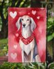 Saluki My Valentine Garden Flag Mailbox Flag Decorative Yard Flag Banner Outside Patio Artwork Yard Flower Beds, Garden Size, Multicolor