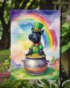 Scottish Terrier St Patrick's Day Garden Flag Mailbox Flag Decorative Yard Flag Banner Outside Patio Artwork Yard Flower Beds, Garden Size, Multicolor