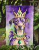 Catahoula King of Mardi Gras Garden Flag Mailbox Flag Decorative Yard Flag Banner Outside Patio Artwork Yard Flower Beds, Garden Size, Multicolor