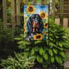 Gordon Setter in Sunflowers Garden Flag Mailbox Flag Decorative Yard Flag Banner Outside Patio Artwork Yard Flower Beds, Garden Size, Multicolor
