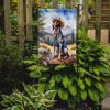 German Shorthaired Pointer Cowboy Welcome Garden Flag Mailbox Flag Decorative Yard Flag Banner Outside Patio Artwork Yard Flower Beds, Garden Size