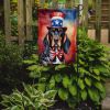Black and Tan Coonhound Patriotic American Garden Flag Mailbox Flag Decorative Yard Flag Banner Outside Patio Artwork Yard Flower Beds, Garden Size