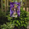 German Shorthaired Pointer King of Mardi Gras Garden Flag Mailbox Flag Decorative Yard Flag Banner Outside Patio Artwork Yard Flower Beds, Garden Size