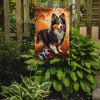 Sheltie Fall Garden Flag Mailbox Flag Decorative Yard Flag Banner Outside Patio Artwork Yard Flower Beds, Garden Size, Multicolor