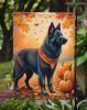 Belgian Sheepdog Fall Garden Flag Mailbox Flag Decorative Yard Flag Banner Outside Patio Artwork Yard Flower Beds, Garden Size, Multicolor
