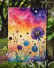 Scabiosa in Color Garden Flag Mailbox Flag Decorative Yard Flag Banner Outside Patio Artwork Yard Flower Beds, Garden Size, Multicolor