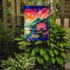 Lotus in Color Garden Flag Mailbox Flag Decorative Yard Flag Banner Outside Patio Artwork Yard Flower Beds, Garden Size, Multicolor