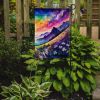Violets in Color Garden Flag Mailbox Flag Decorative Yard Flag Banner Outside Patio Artwork Yard Flower Beds, Garden Size, Multicolor