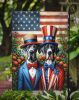 All American Great Dane Garden Flag Mailbox Flag Decorative Yard Flag Banner Outside Patio Artwork Yard Flower Beds, Garden Size, Multicolor