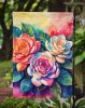 Gardenias in Color Garden Flag Mailbox Flag Decorative Yard Flag Banner Outside Patio Artwork Yard Flower Beds, Garden Size, Multicolor