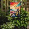 Freesia in Color Garden Flag Mailbox Flag Decorative Yard Flag Banner Outside Patio Artwork Yard Flower Beds, Garden Size, Multicolor