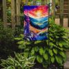 Annual Larkspur in Color Garden Flag Mailbox Flag Decorative Yard Flag Banner Outside Patio Artwork Yard Flower Beds, Garden Size, Multicolor
