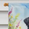 Affenpinscher Easter Egg Hunt House Flag Large Porch Sleeve Pole Decorative Outside Yard Banner Artwork Wall Hanging, Polyester, House Size