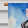 Cane Corso Easter Egg Hunt House Flag Large Porch Sleeve Pole Decorative Outside Yard Banner Artwork Wall Hanging, Polyester, House Size, Multicolor