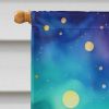 Roses in Color House Flag Large Porch Sleeve Pole Decorative Outside Yard Banner Artwork Wall Hanging, Polyester, House Size, Multicolor