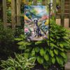 Chinese Crested Spring Path Garden Flag Mailbox Flag Decorative Yard Flag Banner Outside Patio Artwork Yard Flower Beds, Garden Size, Multicolor