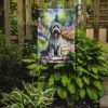 Bergamasco Sheepdog Spring Path Garden Flag Mailbox Flag Decorative Yard Flag Banner Outside Patio Artwork Yard Flower Beds, Garden Size, Multicolor