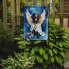Curly-Coated Retriever My Angel Garden Flag Mailbox Flag Decorative Yard Flag Banner Outside Patio Artwork Yard Flower Beds, Garden Size, Multicolor