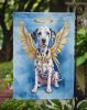 Dalmatian My Angel Garden Flag Mailbox Flag Decorative Yard Flag Banner Outside Patio Artwork Yard Flower Beds, Garden Size, Multicolor