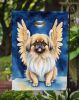 Pekingese My Angel Garden Flag Mailbox Flag Decorative Yard Flag Banner Outside Patio Artwork Yard Flower Beds, Garden Size, Multicolor
