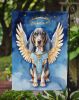 Bluetick Coonhound My Angel Garden Flag Mailbox Flag Decorative Yard Flag Banner Outside Patio Artwork Yard Flower Beds, Garden Size, Multicolor
