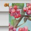 Pennsylvania Mountain Laurels in Watercolor House Flag Large Porch Sleeve Pole Decorative Outside Yard Banner Artwork Wall Hanging, Polyester