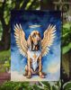 Bloodhound My Angel Garden Flag Mailbox Flag Decorative Yard Flag Banner Outside Patio Artwork Yard Flower Beds, Garden Size, Multicolor