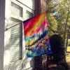 Yarrow in Color House Flag Large Porch Sleeve Pole Decorative Outside Yard Banner Artwork Wall Hanging, Polyester, House Size, Multicolor