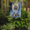 Bergamasco Sheepdog My Angel Garden Flag Mailbox Flag Decorative Yard Flag Banner Outside Patio Artwork Yard Flower Beds, Garden Size, Multicolor