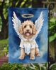 Cockapoo My Angel Garden Flag Mailbox Flag Decorative Yard Flag Banner Outside Patio Artwork Yard Flower Beds, Garden Size, Multicolor