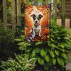 Jack Russell Terrier Fall Garden Flag Mailbox Flag Decorative Yard Flag Banner Outside Patio Artwork Yard Flower Beds, Garden Size, Multicolor