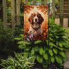 Brittany Spaniel Fall Garden Flag Mailbox Flag Decorative Yard Flag Banner Outside Patio Artwork Yard Flower Beds, Garden Size, Multicolor