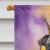 Cane Corso King of Mardi Gras House Flag Large Porch Sleeve Pole Decorative Outside Yard Banner Artwork Wall Hanging, Polyester, House Size