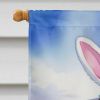 Border Terrier Easter Egg Hunt House Flag Large Porch Sleeve Pole Decorative Outside Yard Banner Artwork Wall Hanging, Polyester, House Size