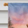 Lakeland Terrier Two Hearts House Flag Large Porch Sleeve Pole Decorative Outside Yard Banner Artwork Wall Hanging, Polyester, House Size, Multicolor