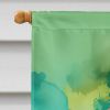 Hippie Animal Pelican House Flag Large Porch Sleeve Pole Decorative Outside Yard Banner Artwork Wall Hanging, Polyester, House Size, Multicolor
