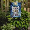 English Bulldog My Angel Garden Flag Mailbox Flag Decorative Yard Flag Banner Outside Patio Artwork Yard Flower Beds, Garden Size, Multicolor